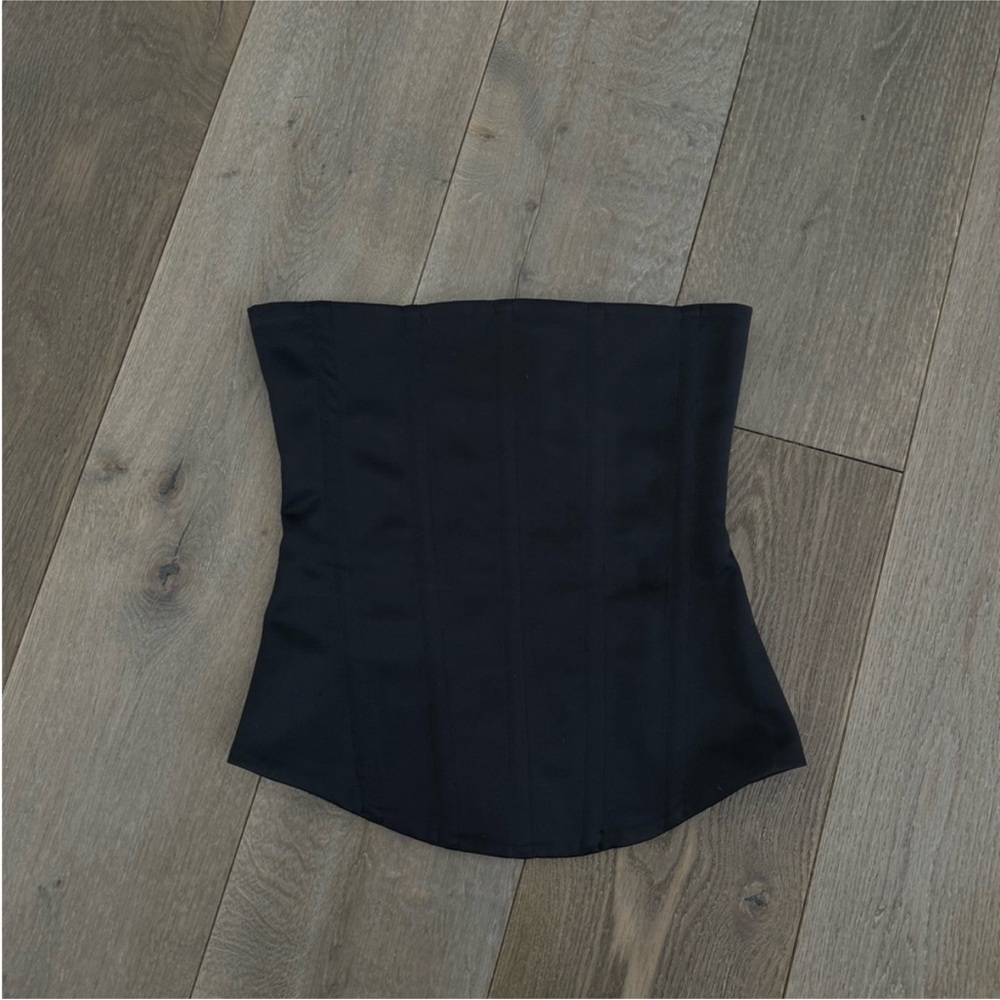 LEAU Satin Corset Top